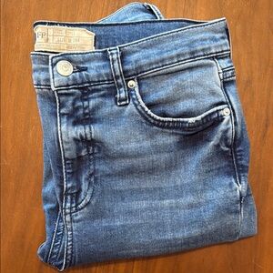 Free People Blue Denim Jeans